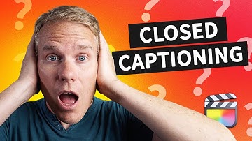 How To Add Closed Captioning In Final Cut Pro