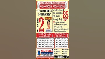 Telugu | EO (EXAM ORIENTED) Batches Started For June 2024 CMA Exams | Masterminds