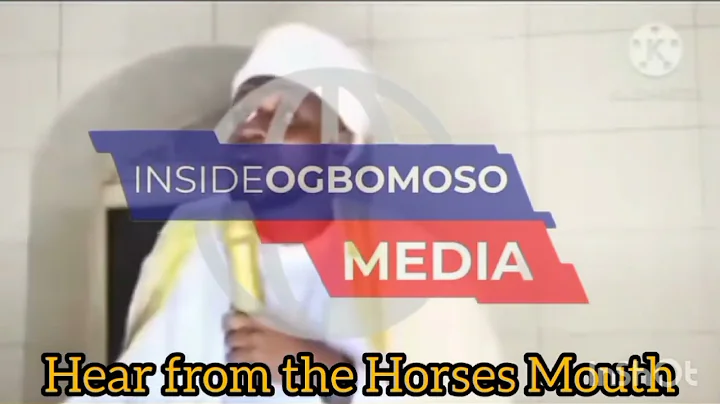 Oba Soun and Chief Imam Ogbomosho .