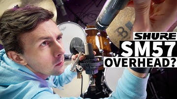 Can You Use the Shure SM57 as a Drum Overhead?