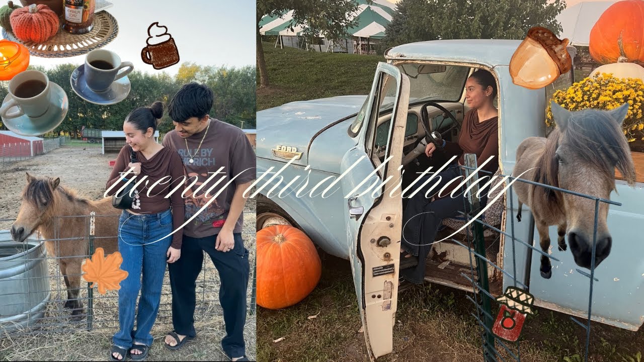 my birthday in lovely autumn 🍂(i turned 23)