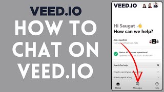 how to chat with veed.io (2024) | veed.io tutorial