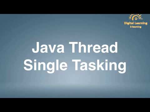 111 Java Thread Single Tasking | Online Training Download app from below link