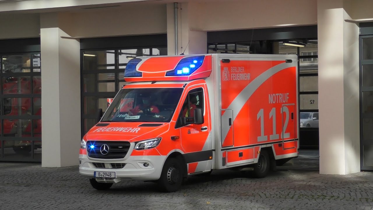 Berliner Feuerwehr: Rettungswagen