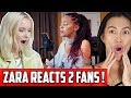 Zara Larsson - Ruin My Life + Never Forget You Fan Cover Reaction | Our Reaction To Her Reacting!
