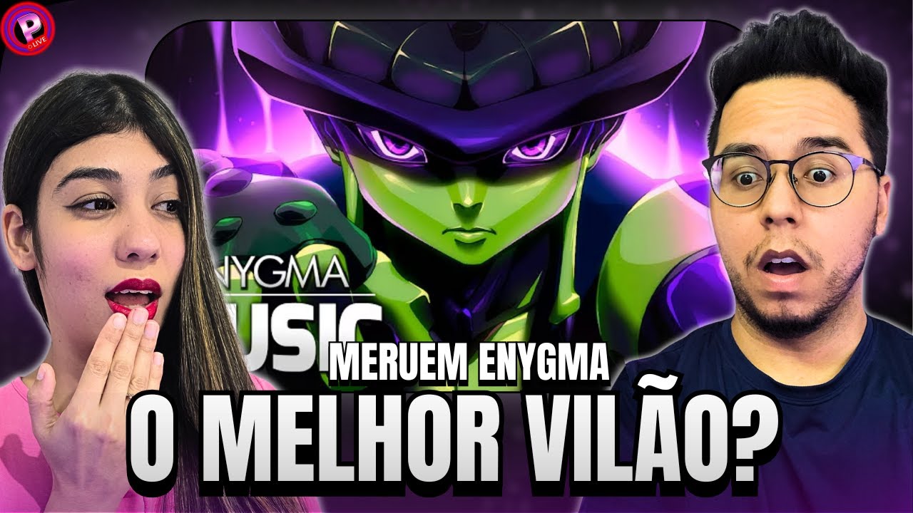 ELE É O MELHOR VILÃO? REACT RAP DO MERUEM ENYGMA REI SEM NOME