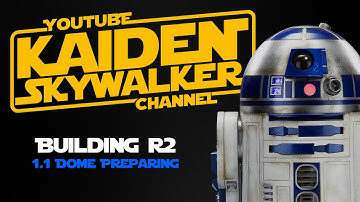 Building Astromech R2D2 - Step 01.1 - Dome Preparing