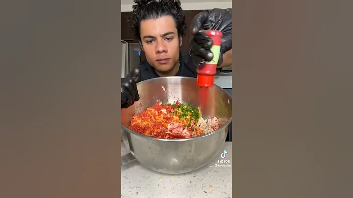 Spicy chicken wontons 🔥🥵 #shorts #ramizeinn #spiceyfood #spicy