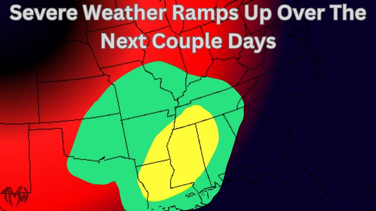 Severe Storms Ramp Up Later This Week - YouTube