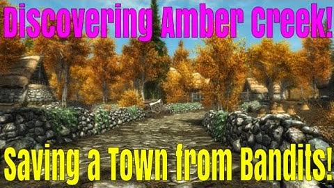 SKYRIM SPECIAL EDITION: Discovering Amber Creek!/Falskaar Part 2
