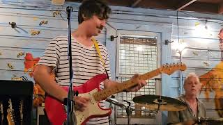 Davy Knowles Grabs The Opening Band's Fender Stratocaster Guitar And Blows The Crowd Away