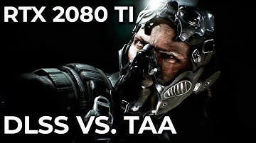 RTX 2080 Ti – DLSS vs. TAA Infiltrator Demo Performance Benchmark & Graphics Comparison