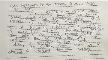 2025  English P1 Argumentative Composition Writing