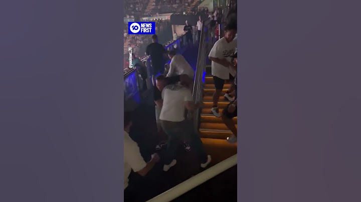 Tempers Flare In Grandstand During World Title Boxing Event | 10 News First