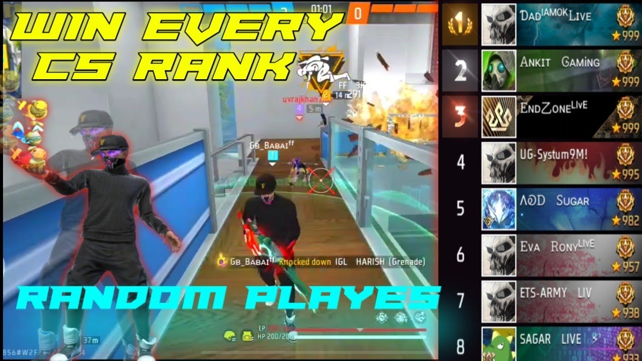 || New season cs rank push || Random players cs rank push || Grenade ...