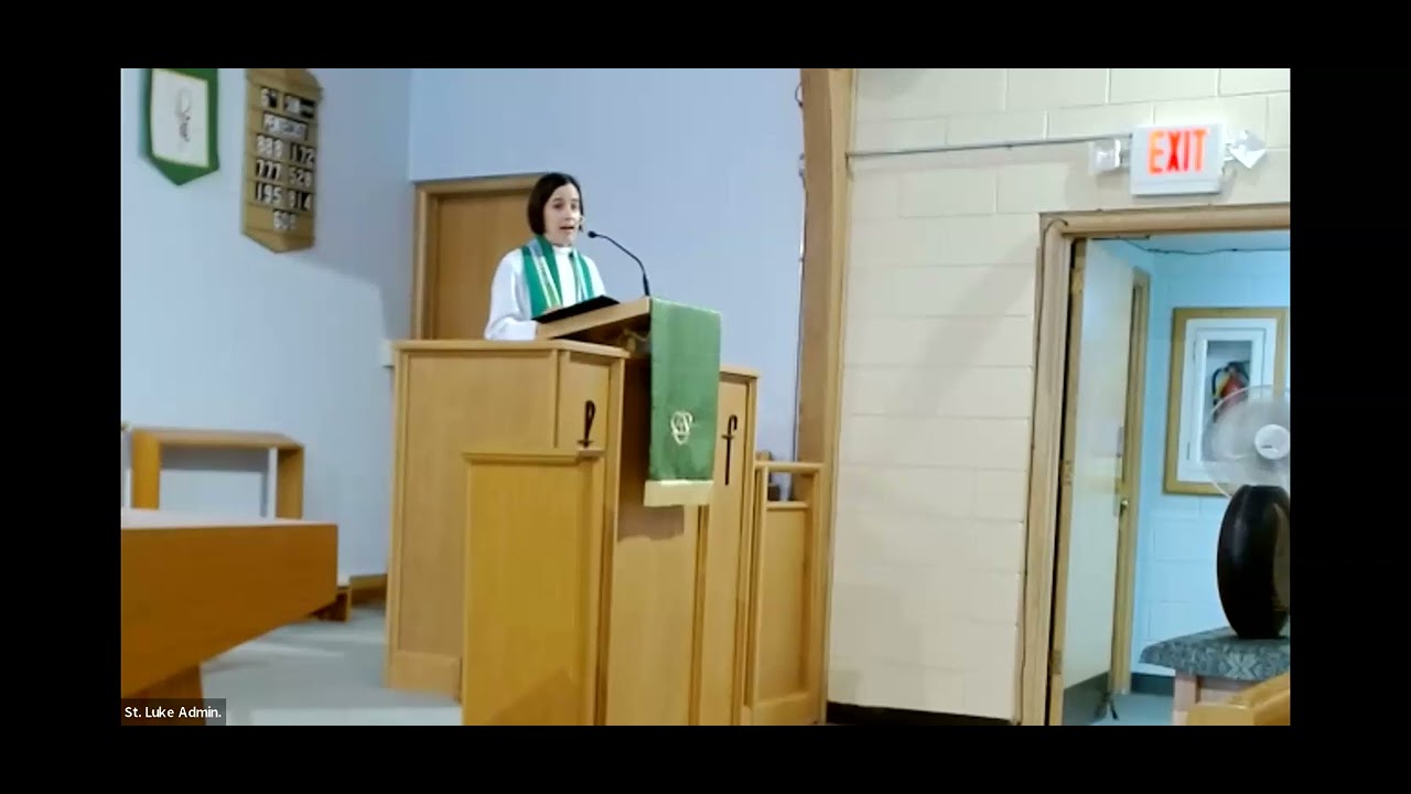 Gospel and sermon for July 5, 2026.