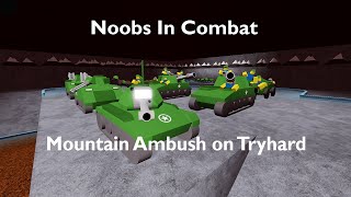 How to beat Mountain Ambush solo on Tryhard (Noobs In Combat, Roblox)