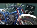 Surprise. A XT500 group of riders give a project bike to a mate.