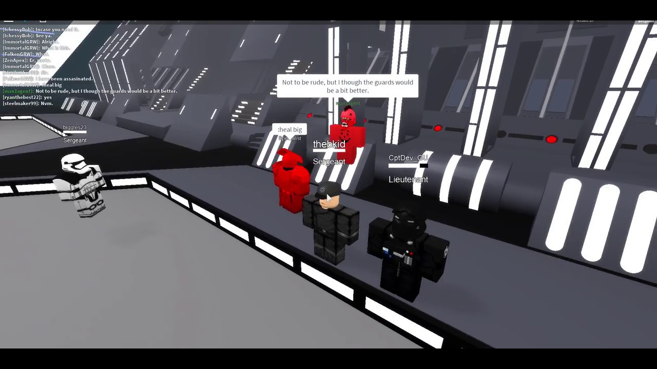 Life As An Imperial Guard Roblox Star Wars Part 5 By Davout S Gaming