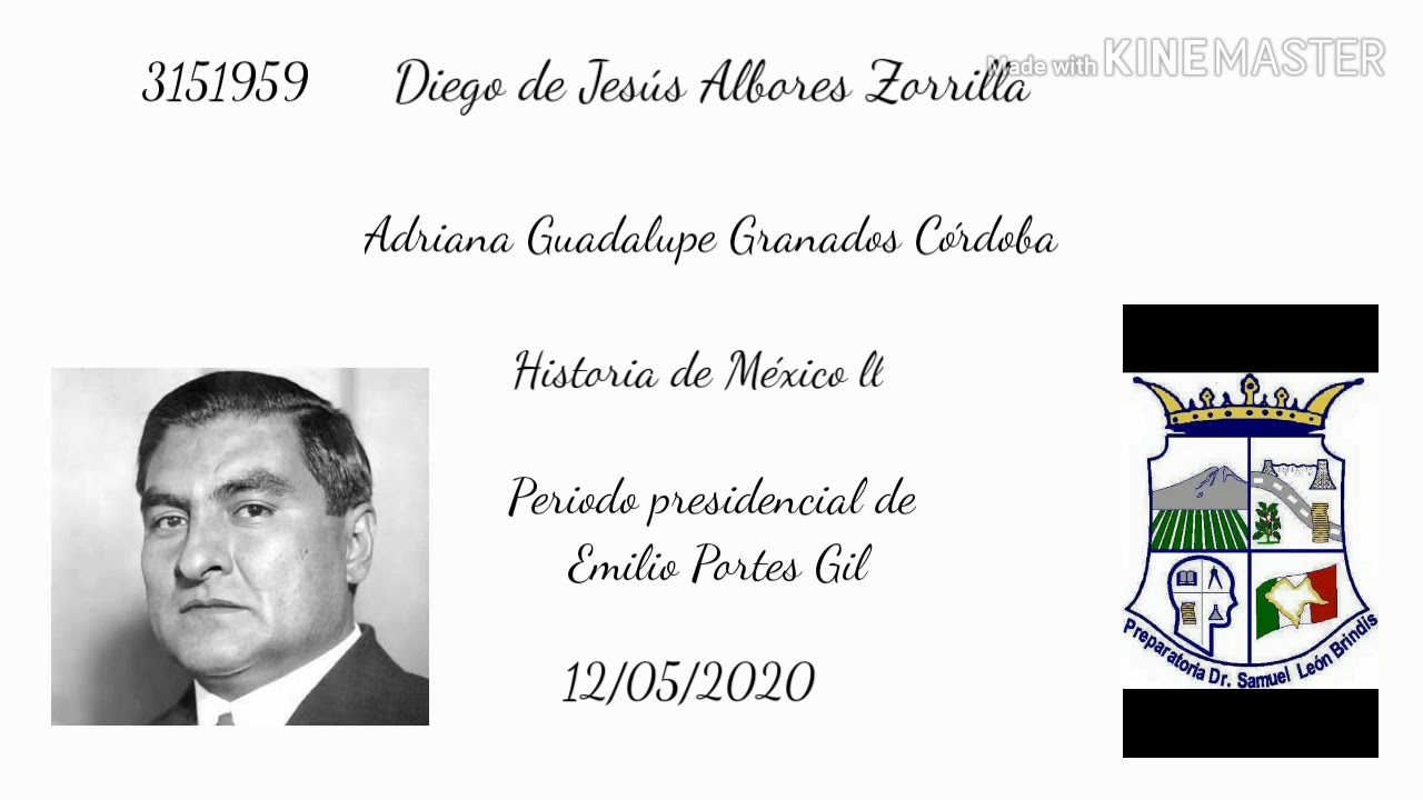 Emilio Portes Gil YouTube