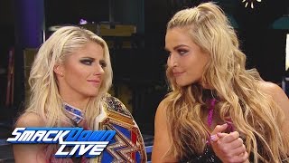 Natalya Interrupts Two-Time Smackdown Womens Champion Alexa Bliss Smackdown Live Feb. 28, 2017