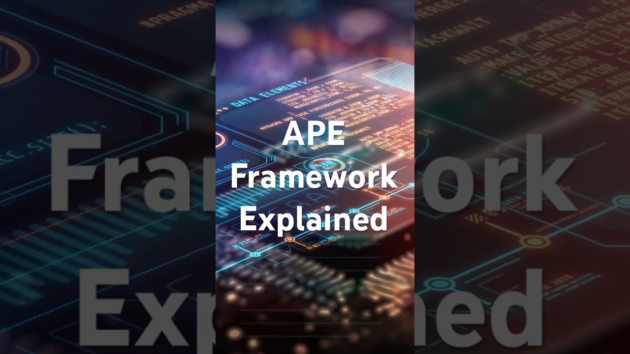 Prompt Engineering: APE Framework Explained