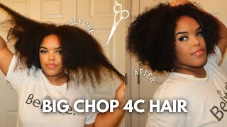 “BIG CHOP” after 2 YEARS of TRANSITIONING| Relaxed to Natural Hair! - Sincerely, Jazmine
