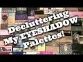 LIVE CHAT: DECLUTTERING My HUGE Eyeshadow Palette Collection! | Jen Luvs Reviews