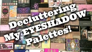 LIVE CHAT: DECLUTTERING My HUGE Eyeshadow Palette Collection! | Jen Luvs Reviews
