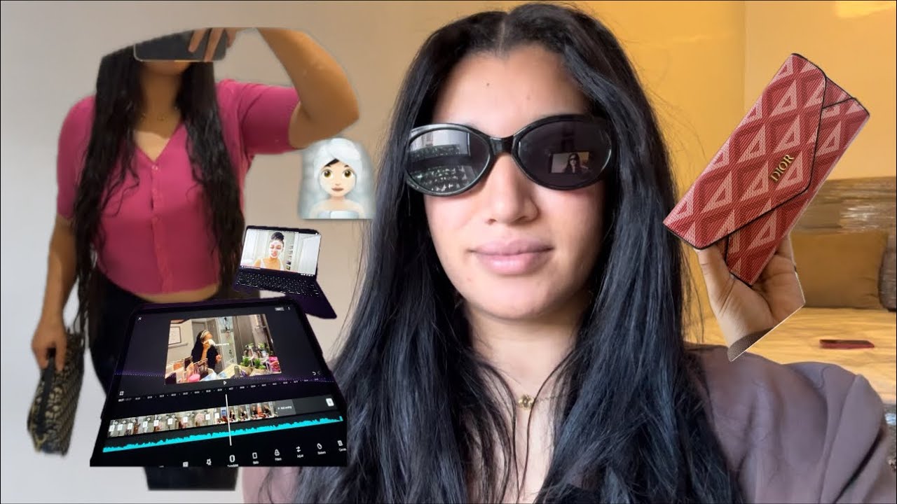 While talking like we’re besties 💕🧖🏻‍♀️دوزو معايا النهار  وريتكم روتين ديال شعري ✨