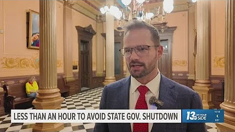 Less than an hour to avoid Michigan State Government shutdown