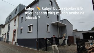 Almanya'da ev tamiratı ve şimdiye kadarki masrafları 🏡
