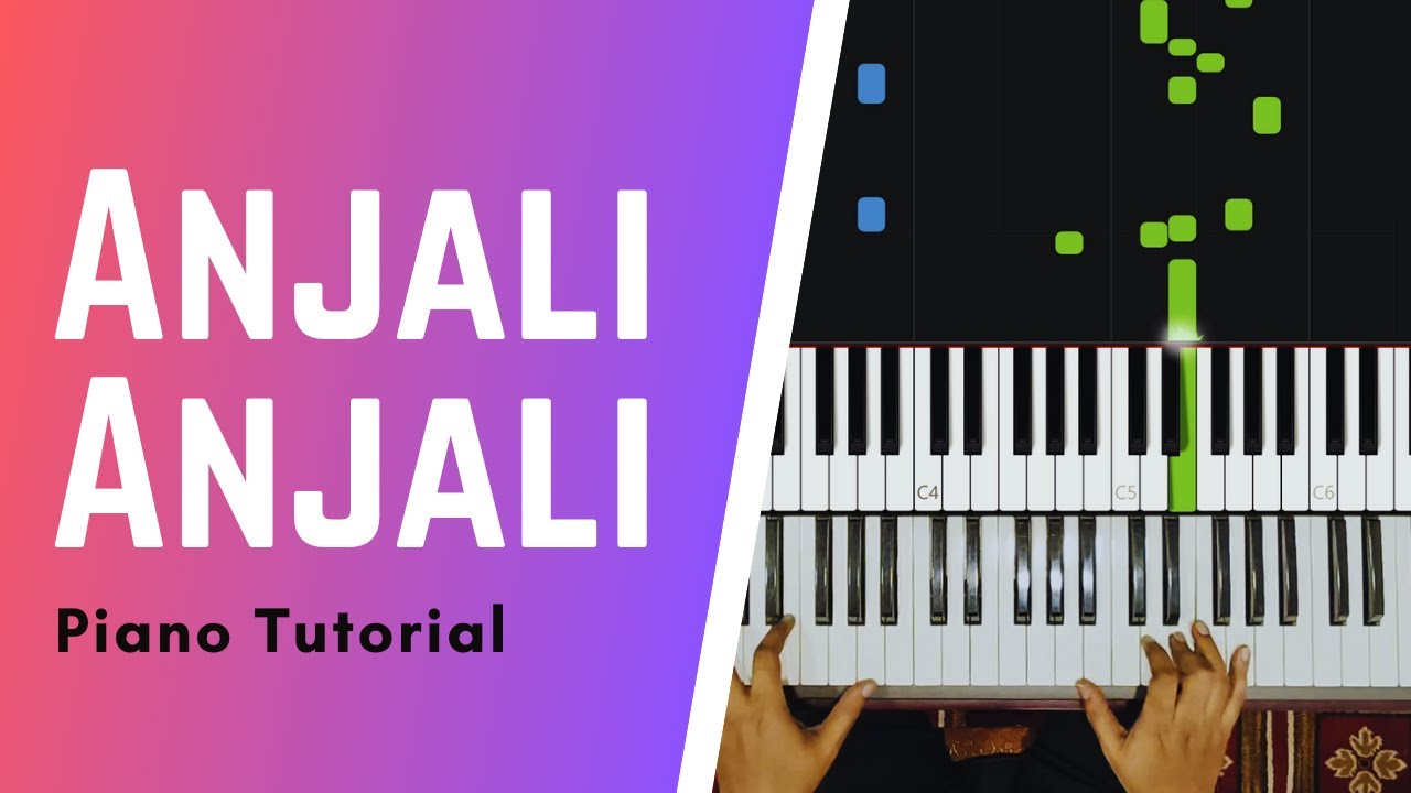 Anjali Anjali | Piano Tutorial | John Nathanael