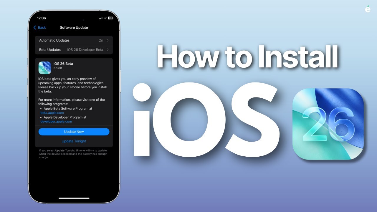 How to install/Download iOS 26 - Full Guide (Step-by-Step) - YouTube