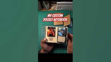I prefer my custom pocket notebook #journalingforbeginners #journalwithme #Journaling