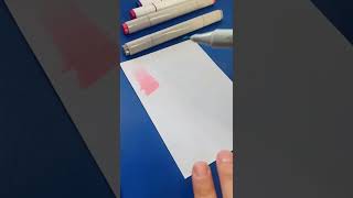 How to easily make a gradient with alcohol markers #shorts #easy #drawing #howtodraw #simpledrawing