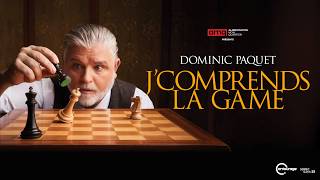 Dominic Paquet - J'comprends la game | En tournée partout au Québec!