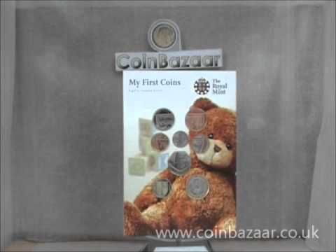 2011 Baby My First Coins Definitive By Royal Mint