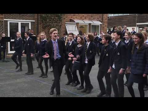 'Be Back Soon': Emanuel School flash mob