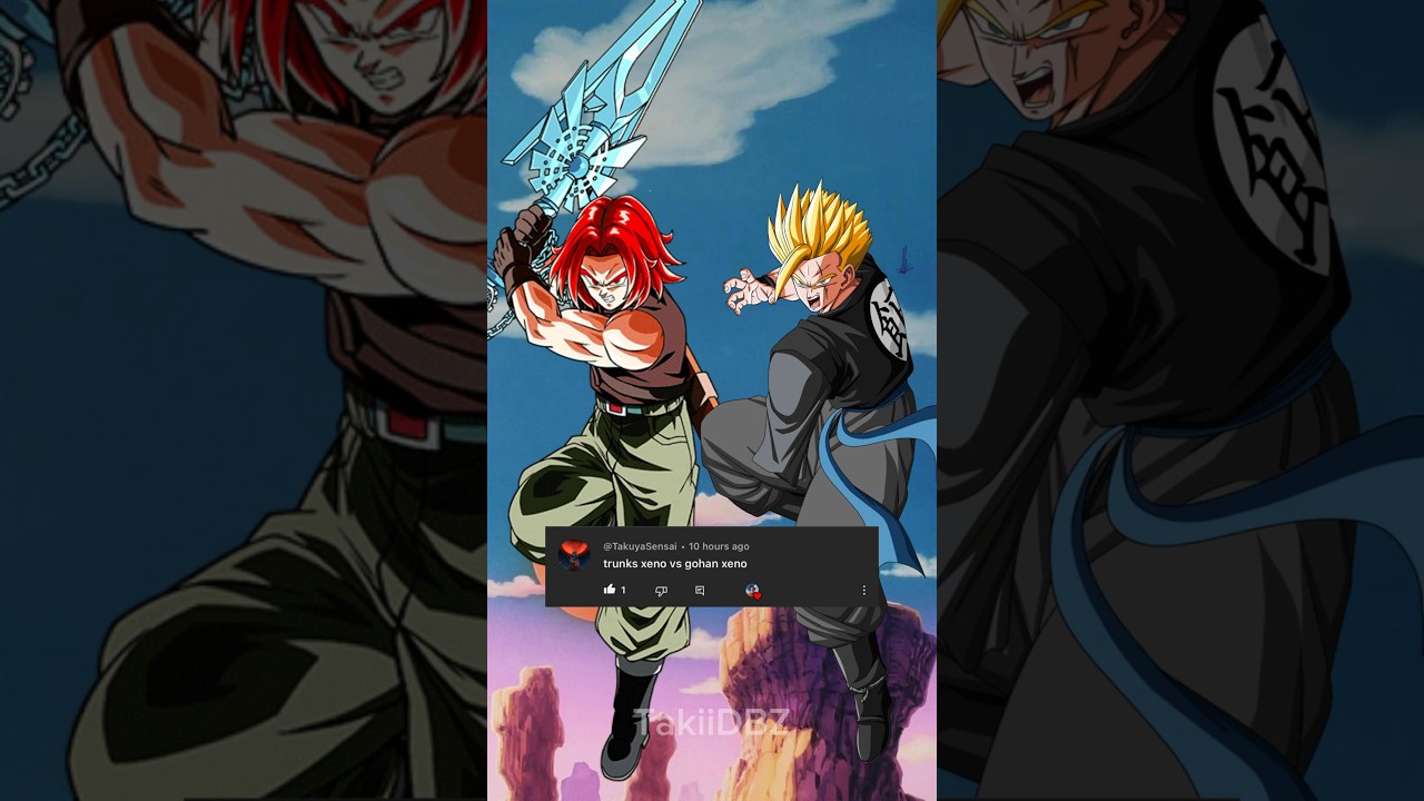 Xeno Trunks Vs Xeno Gohan 