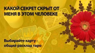 КАКОЙ СЕКРЕТ СКРЫТ ОТ МЕНЯ В ЭТОМ ЧЕЛОВЕКЕ - общий расклад таро