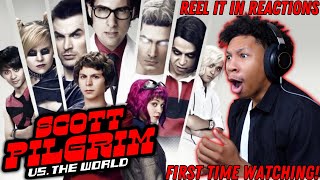 SCOTT PILGRIM VS. THE WORLD (2010) MOVIE REACTION | REEL IT IN REACTION | First Time Watching