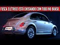 Carros eltricos  novo fusca eltrico vem com tudo fusca carroselectricos lanamentos2024