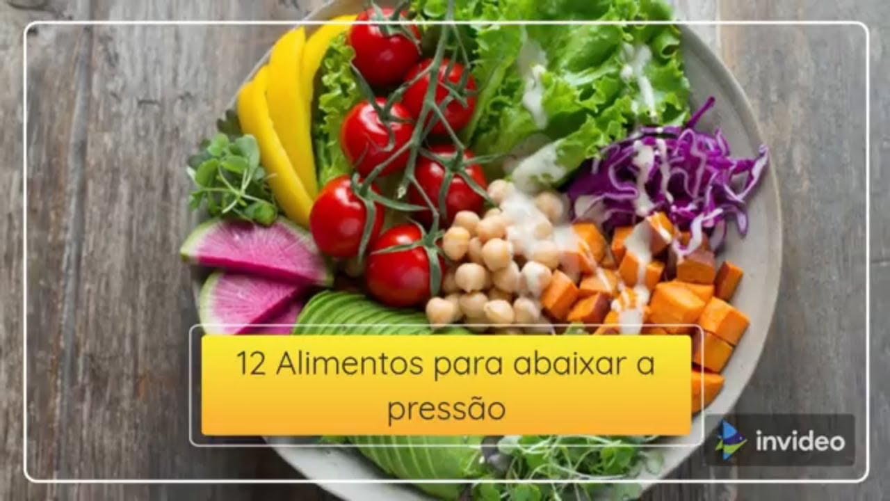 12 Alimentos para abaixar a pressão - YouTube