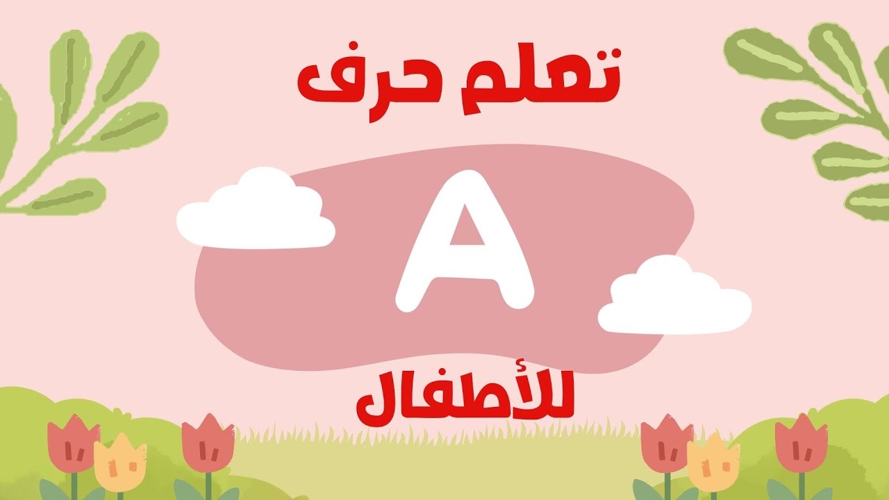 حرف A للاطفال | تعليم الحروف الإنجليزية مع كلمات وأمثلة ممتعة للأطفال | تعليم الاطفال الانجليزية