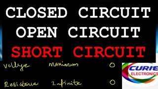 SHORT OPEN AND CLOSED CIRCUIT