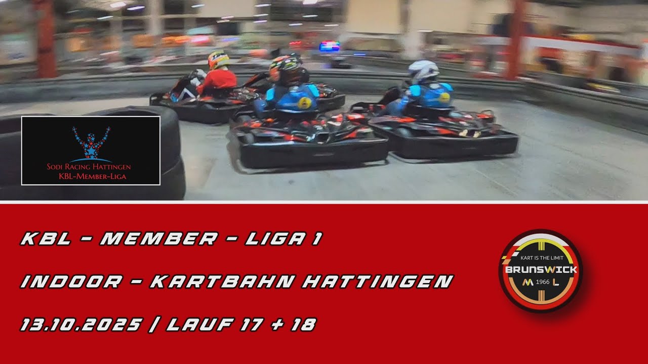 Hattingen, Lauf 17 + 18, KBL-MEMBER-LIGA 1 am 13.10.2025