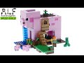 Lego Minecraft 21170 The Pig House - Lego Speed Build Review