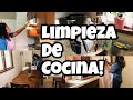 COMO LIMPIAR TU COCINA RAPIDO Y FACIL! | MOTIVATE A LIMPIAR!! LIMPIEZA RAPIDA