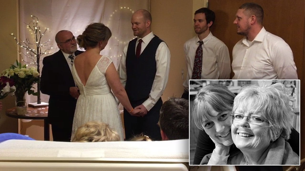 Couple Gets Married In Hospital So Brides Dying Mom Could Attend